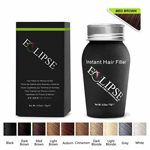 Eclipse Hair Building Fibers & Beard Filler - Instant  Assorted Sizes , Colors