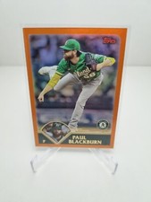 2023 Topps Achives Orange Foil /15 - Paul Blackburn #208