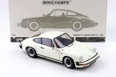 1:18 Minichamps Porsche 911 Carrera 3.2 Coupe 1983 white | eBay