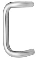 Rockwood Stainless Steel Offset Pull Handle With Satin Finish, Natural; Hardware Rockwood Stainless Steel Offset Pull Handle With Satin Finish, Natural; Hardware