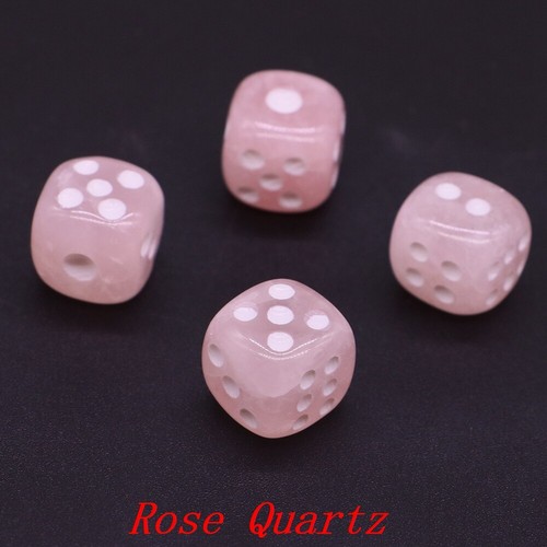 15mm Natural Stone Carved 6Sided Round Corner High Quality Boutique Crystal Dice - Picture 21 of 22