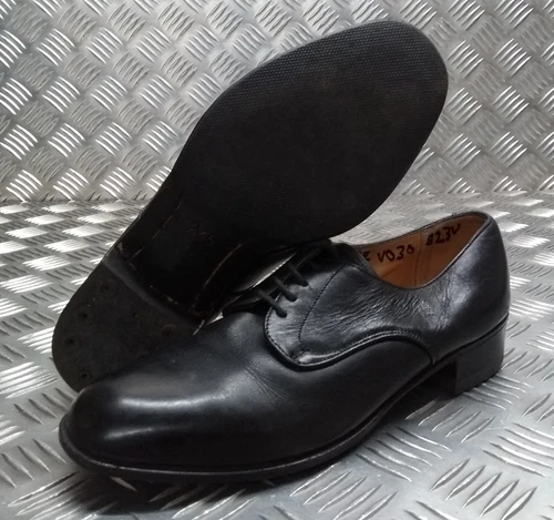 Woman's Black Parade Dress Shoe Gibson SD Military Type Used Assorted