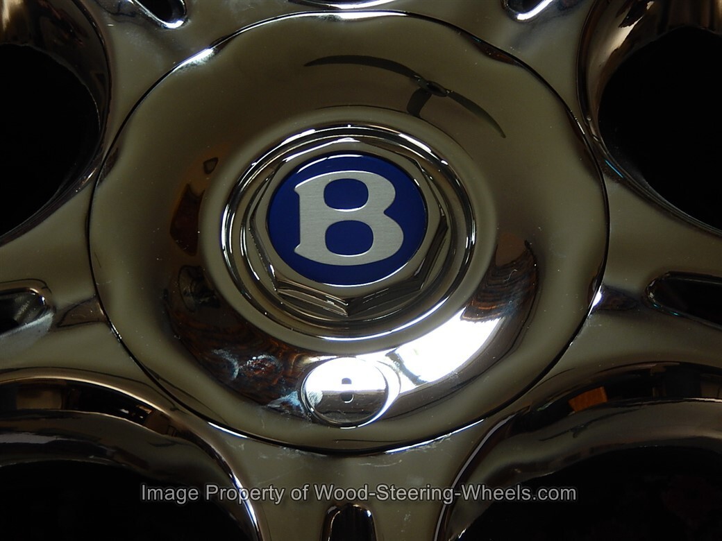 New  Bentley Wheel Hub Cap Chrome Fits Azure 2000 - 2003   Wheels 18"x 8.0" NOS