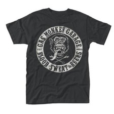 OFFICIAL LICENSED - GAS MONKEY GARAGE - BLOOD SWEAT & BEERS T SHIRT CARS TV