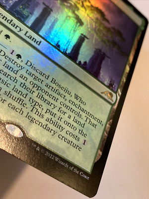 MTG Boseiju, Who Endures *FOIL* Kamigawa: Neon Dynasty 266
