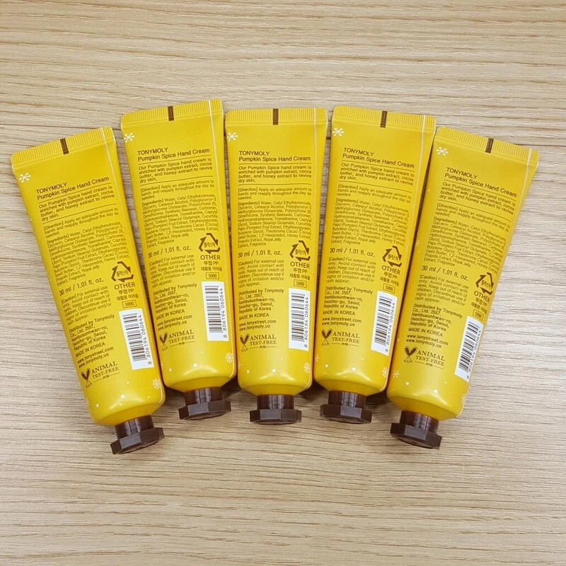 TONYMOLY Pumpkin Spice Hand Cream SET OF 5 - Image 2 of 3