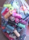 25 X 1000 yards POLYESTER SEWING THREAD - MIXED/ASSORTED 25 THREADS KIT
