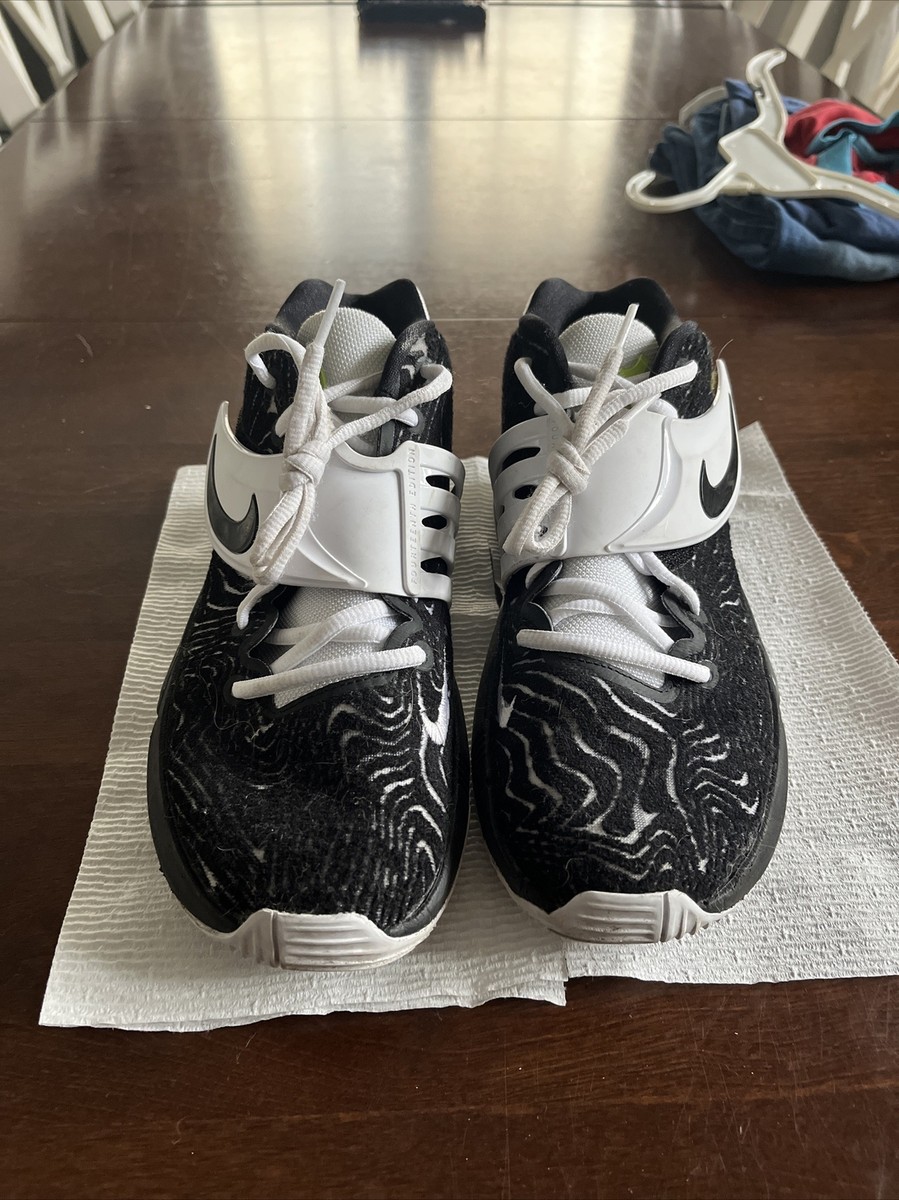 Nike KD 14 TB DA7850-001 Mens Sneakers 14‎ Black White Volt Basketball Shoes Nike KD 14 TB Basketball Black White Volt Kevin Durant  main image 3