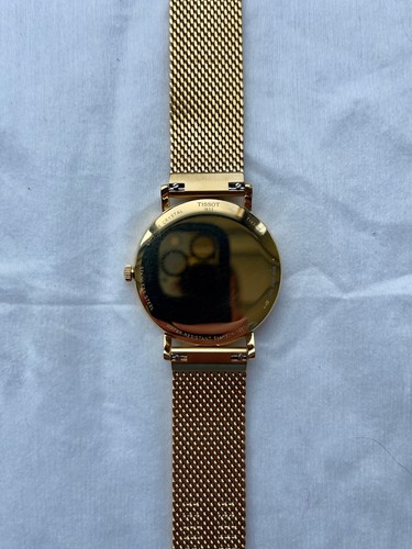 Tissot Everytime Men’s Watch Gold-Tone Champagne Dial Mint Condition - Picture 7 of 7