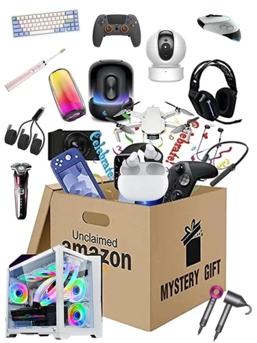 SCATOLA MISTERIOSA CON PRODOTTI ELETTRONICI ELETTRONICA BOX SORPRESA