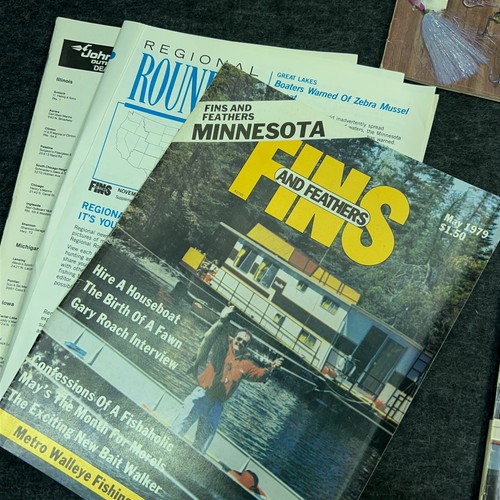 Vtg Fins & Feather Minnesota Magazines 1979 Lot 11 - Picture 5 of 13