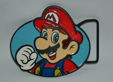 Nintendo Super Mario Bro's Belt Buckle Enamel HQ 2010