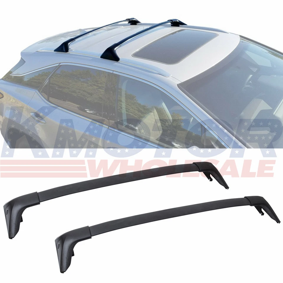 Tap Roof Rack Cross Bar Baggage Luggage Fit For 2016 2017-2019 Lexus RX350 LX570 Foto 2 de 4