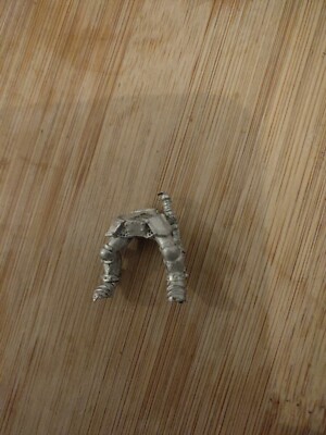 Chaos F Knights Krieger Beine Gebiss Games Workshop Warhammer Metall
