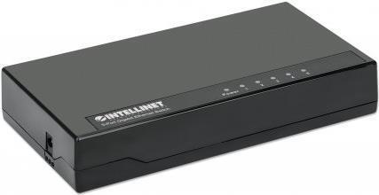 Switch Rete Gigabit Intellinet 561747 - 5 Porte 1000Mbps per Fibra Ottica