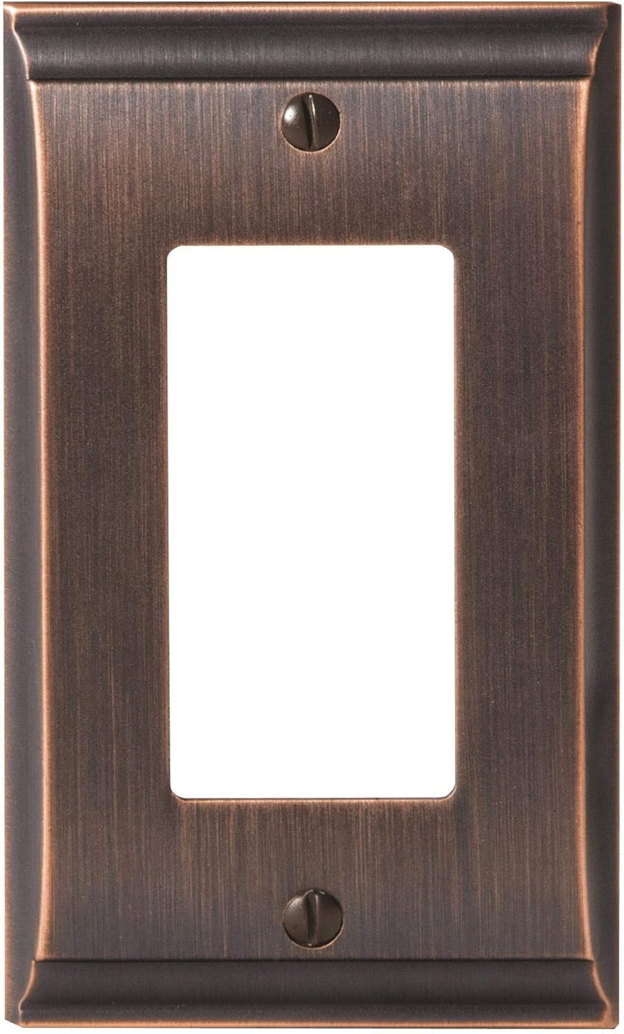 | Wall Plate | Oil Rubbed Bronze | 1 Rocker Switch Plate Cover | Candler | 1 Pac