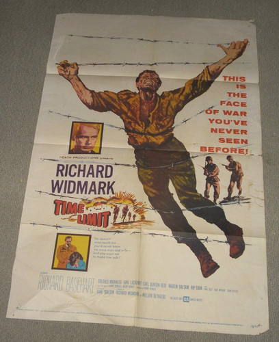 Time Limit Original 1sh Movie Poster