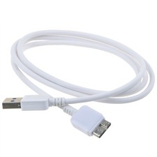 White USB 3.0 Power Data Sync Cable Cord Lead for WD My Passport WDBACX7500ARD
