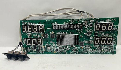 MATRIX TREADMILL CONSOLE DISPLAY PANEL ELECTRONIC UPPER CIRCUIT BOARD 059429-AC - Picture 1 of 9