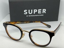 RetroSuperFuture 9Z0 GAFAS NUMERO 22 NERO HAVANA Size 48mm Sunglasses NIB