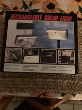 Rechargeable Solar Light Outdoor