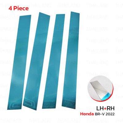 Chrome Window Panel Pillar Door Stainless Cover Fits Honda BR-V BRV 2022 - 2023