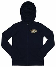 Outerstuff NHL Youth/Kids Nashville Predators Performance Full Zip Hoodie
