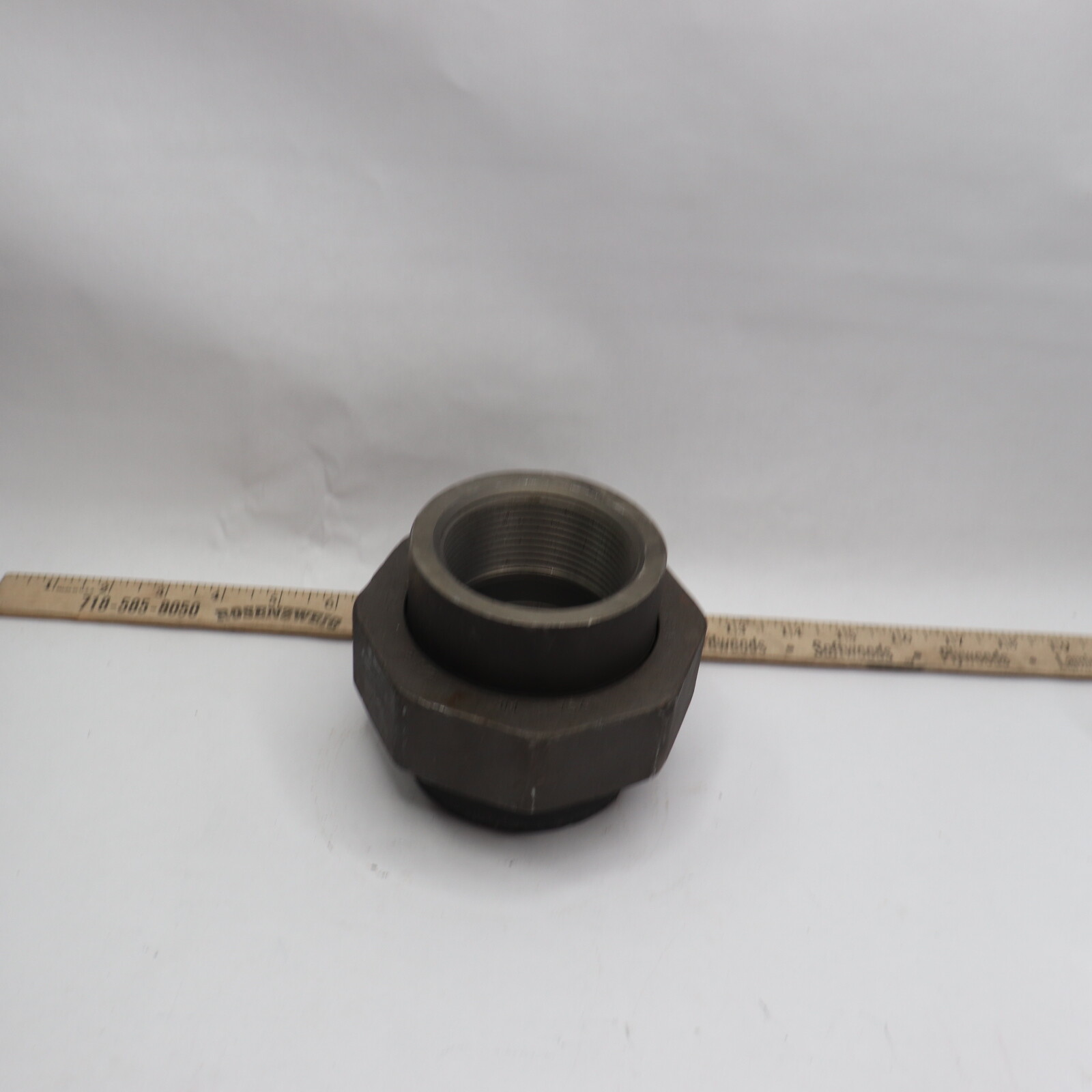 Union Fitting Pipe Malleable Iron Black Class 300 Female NPT 2 1/2"