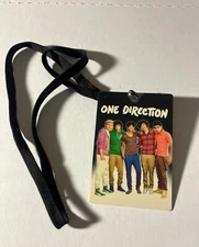 One Direction Tour Limited Edition Lanyard Concert Pass Up All Night 2012