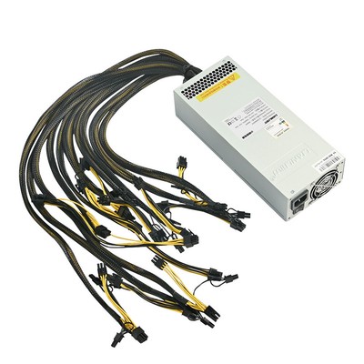 Modular Mining Power Supply 2500W PSU 2U6Pin Silent Single-Channel for BTC Miner