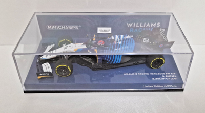 Minichamps 1:43 George Russell Williams FW43B Formel 1 Auto – Limitierte Edition Für Sammler Minichamps 1:43 George Russell Williams FW43B Formel 1 Auto – Limitierte Edition Für Sammler