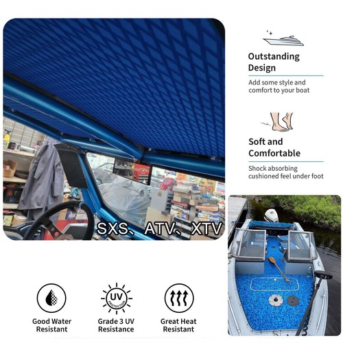 240×60cm Adhesive Marine Flooring Teak EVA Foam Boat Yacht Decking Sheet SUP Pad - Picture 6 of 19