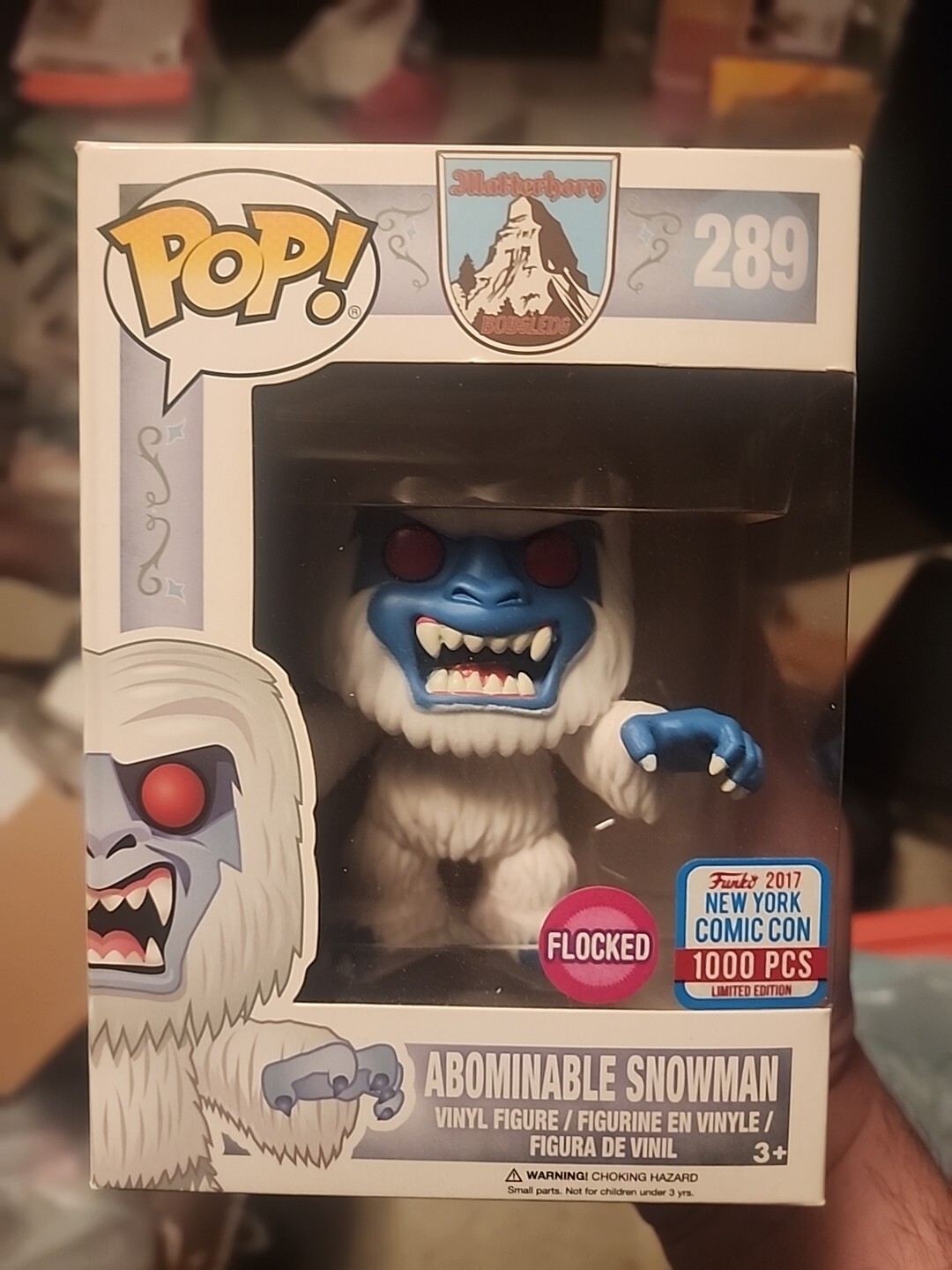 Funko Pop! Vinyl: Disney - Abominable Snowman - (Flocked) - New York Comic...