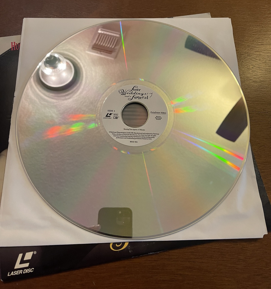 Four Weddings and A Funeral Laserdisc LD | eBay