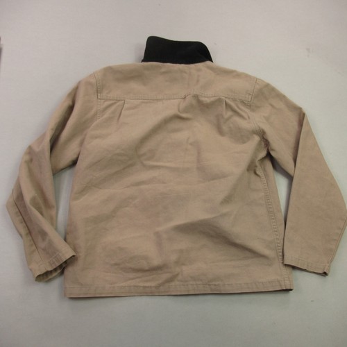 Vans Jacket Girls XL Snap Button Front Pockets Long Sleeve Lightweight Beige - Picture 5 of 10