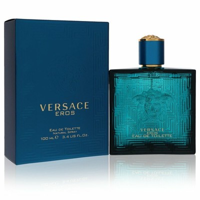 Versace Eros by Versace Eau De Toilette Spray 3.4 oz Men
