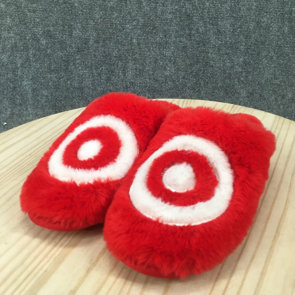 Zapatillas Wondershop Target para hombre 9 mujer 11 sin cordones zueco para mulas planas rojas vacaciones Foto 3 de 4