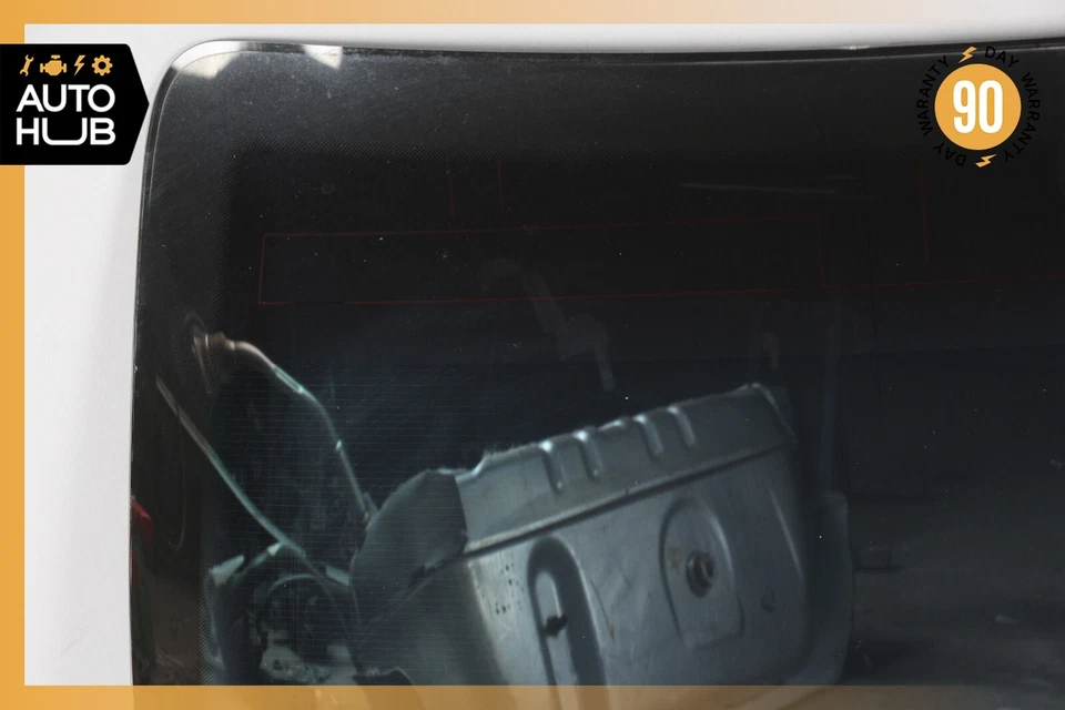 00-06 Mercedes W220 S55 AMG S600 S430 S500 Rear Windshield Wind Shield Glass OEM - Image 2 of 4