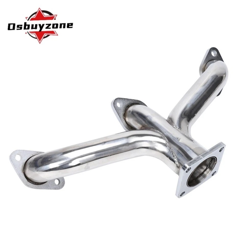 for 1932-1953 Ford Flathead V8 Car Pickup Truck Shorty Stainless Manifold Header - Image 4 of 4
