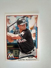 2014 Topps Justin Ruggiano #271 Miami Marlins