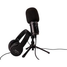 Zoom ZUM-2 Podcast Mic Pack USB Podcast Microphone Bundle
