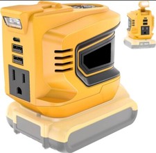 200W Power Inverter for Dewalt 20V Battery, DC 20V to AC 110-120V Battery Invert