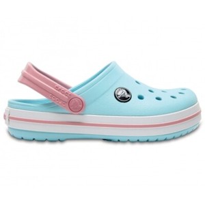 girls teal crocs