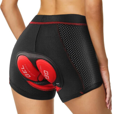 Fahrradhose Herren Damen 5D Gel Radunterhose Sitzpolster Kurze Unterwäsche Pants