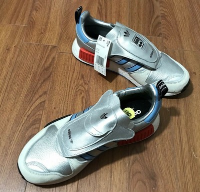 Men's Adidas Originals MicropacerXR1 Shoes G26778 Silver/Blue Size 9  191530151956 | eBay