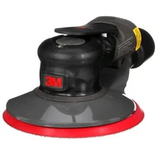 3M Xtract Pneumatic Random Orbital Sander, 88953, 6 in, Central Vacuum