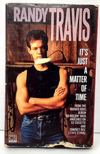 Randy Travis Its Just A Matter Of Time Cassette Tape Two Singles 1989