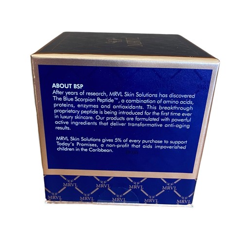 MRVL HA Hydrafill Cream Skin Regeneration w/Blue Scorpion Peptide-1.69 fl oz NIB - Picture 15 of 18