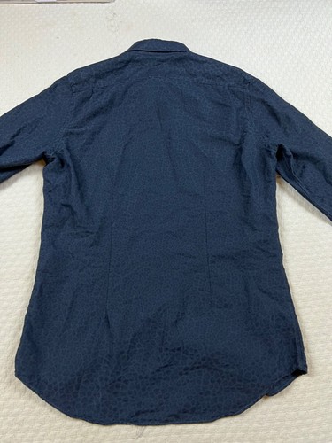 Paul Smith Dress Shirt Men 15.5 39 Black Animal Print AOP Long Sleeve Italy - Picture 8 of 14