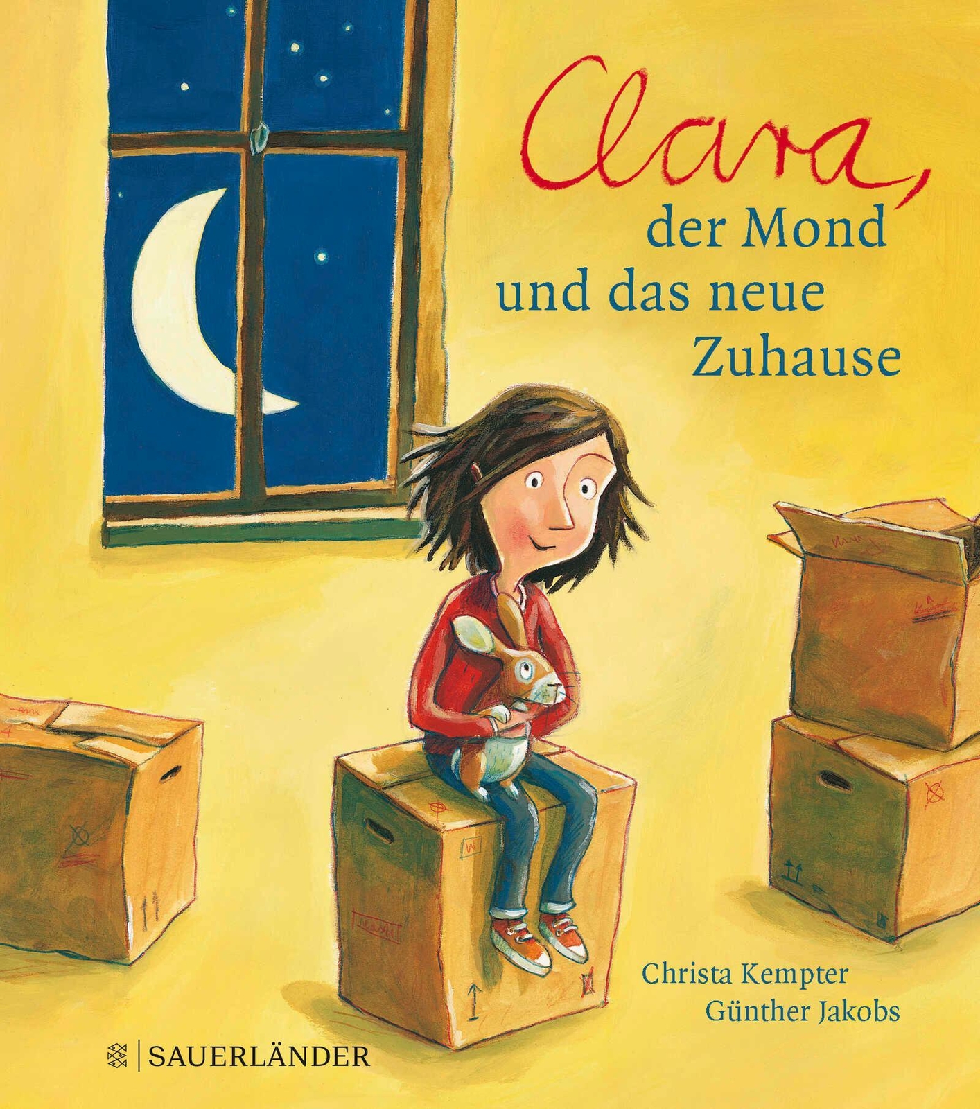 Thumbnail - Clara, Der Mond Und Das Neue Zuhause. Miniausgabe Christa Kempter